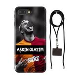Senada General Mobile Gm 9 Pro İle Uyumlu Kılıf Aşkın Olayım Desenli Silikon İpli Boyun Askı Aparatı