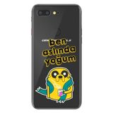 Senada General Mobile GM 9 Pro ile Uyumlu Kılıf Desenli Baskılı Silikon Ben Aslında Yoğum