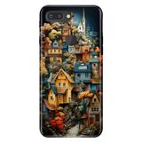 Senada General Mobile GM 9 Pro ile Uyumlu Kılıf Resimli Desenli Silikon Köy