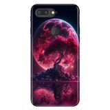 Senada General Mobile GM 9 Pro ile Uyumlu Kılıf Resimli Desenli Silikon Red World