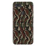 Senada General Mobile GM 9 Pro ile Uyumlu Kılıf Resimli Desenli Silikon X Kamuflaj