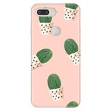 Senada General Mobile Gm 9 Pro İle Uyumlu Kılıf Silikon Desenli Tam Koruma Resimli Cactus