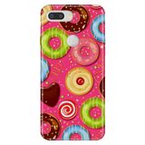 Senada General Mobile Gm 9 Pro İle Uyumlu Kılıf Silikon Desenli Tam Koruma Resimli Donut