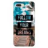 Senada General Mobile Gm 9 Pro İle Uyumlu Kılıf Silikon Desenli Tam Koruma Resimli Follow Your Dreams