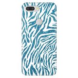Senada General Mobile Gm 9 Pro İle Uyumlu Kılıf Silikon Desenli Tam Koruma Resimli Parıldayan Zebra