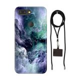 Senada General Mobile Gm 9 Pro İle Uyumlu Kılıf Sonsuzluk Desenli Silikon İpli Boyun Askı Aparatı