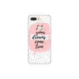 Senada General Mobile Gm 9 Pro Uyumlu İle Uyumlu Kılıf 0.4Mm Lazer Kesim Silikon Kapak Let Dream Love