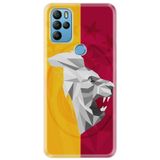 Senada Gm 21 Pro Uyumlu İle Uyumlu Kılıf 0.4Mm Lazer Kesim Silikon Kapak Sarı Kırmızı Şampiyon