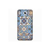 Senada Gm 5 Plus Uyumlu İle Uyumlu Kılıf 0.4Mm Lazer Kesim Silikon Kapak Mavi Geo