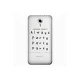 Senada Gm 5 Plus Uyumlu İle Uyumlu Kılıf 0.4Mm Lazer Kesim Silikon Kapak Party