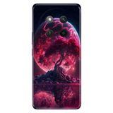 Senada Honor Magic 7 Lite - X9c 5g ile Uyumlu Kılıf Tema Art Desenli Baskılı Silikon Red World