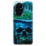 Senada Huawei Honor 200-Pro İle Uyumlu Kılıf Vintage Silikon Baskılı Kapak Gizemli Orman