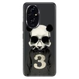 Senada Huawei Honor 200-Pro İle Uyumlu Kılıf Vintage Silikon Baskılı Kapak Skull Panda