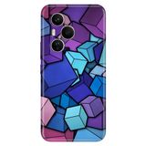 Senada Huawei Honor 400 Pro İle Uyumlu Kılıf Dekoratif Silikon Baskılı Kapak 4D Küpler