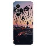Senada Huawei Honor 400 Pro İle Uyumlu Kılıf Dekoratif Silikon Baskılı Kapak Cloud Girl