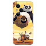 Senada Huawei Honor 400 Pro İle Uyumlu Kılıf Dekoratif Silikon Baskılı Kapak Kungfu Panda