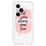 Senada Huawei Honor 400 Pro İle Uyumlu Kılıf Dekoratif Silikon Baskılı Kapak Let Dream Love