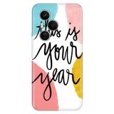Senada Huawei Honor 400 Pro İle Uyumlu Kılıf Dekoratif Silikon Baskılı Kapak Your Year