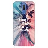 Senada Huawei Mate 10 Lite İle Uyumlu Kılıf Desenli Baskılı Silikon Too Much