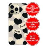 Senada Huawei Nova Y70 Y90 9 10 Se Mate 10 20 Lite Pro İle Uyumlu Kılıf İsimli Yazılı Kişiye Özel Mat Tasarım