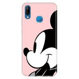 Senada Huawei P20 Lite ile Uyumlu Kılıf Resimli Desenli Silikon 05Mickey