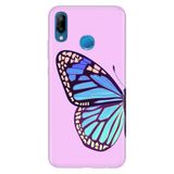 Senada Huawei P20 Lite ile Uyumlu Kılıf Resimli Desenli Silikon Butterfly