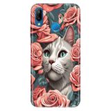Senada Huawei P20 Lite ile Uyumlu Kılıf Resimli Desenli Silikon Canım Kedim