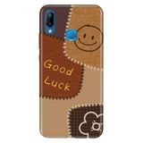 Senada Huawei P20 Lite ile Uyumlu Kılıf Resimli Desenli Silikon Good Luck