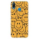 Senada Huawei P20 Lite ile Uyumlu Kılıf Resimli Desenli Silikon Gülen Emoji