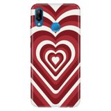 Senada Huawei P20 Lite ile Uyumlu Kılıf Resimli Desenli Silikon Kalp