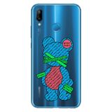 Senada Huawei P20 Lite ile Uyumlu Kılıf Resimli Desenli Silikon Kayıp Ayıcık