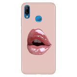 Senada Huawei P20 Lite ile Uyumlu Kılıf Resimli Desenli Silikon Lipstick