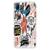 Senada Huawei P20 Lite ile Uyumlu Kılıf Resimli Desenli Silikon Love