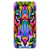 Senada Huawei P20 Lite ile Uyumlu Kılıf Resimli Desenli Silikon Retro Aslan