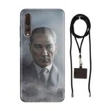 Senada Huawei P20 Pro ile Uyumlu Kılıf Atatürk 1938 Silikon İpli Boyun Askı Aparatı