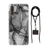 Senada Huawei P20 Pro ile Uyumlu Kılıf Black Art Silikon İpli Boyun Askı Aparatı