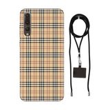 Senada Huawei P20 Pro ile Uyumlu Kılıf Burber88545 Silikon İpli Boyun Askı Aparatı