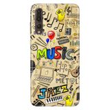 Senada Huawei P20 Pro İle Uyumlu Kılıf Desenli Baskılı Silikon 80'S Music