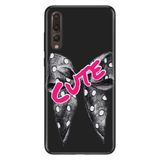 Senada Huawei P20 Pro İle Uyumlu Kılıf Desenli Baskılı Silikon Cute Kurdele