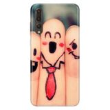 Senada Huawei P20 Pro İle Uyumlu Kılıf Desenli Baskılı Silikon Gülen Parmaklar