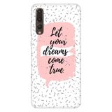 Senada Huawei P20 Pro İle Uyumlu Kılıf Desenli Baskılı Silikon Let Dream Love
