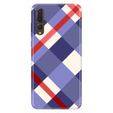 Senada Huawei P20 Pro İle Uyumlu Kılıf Desenli Baskılı Silikon Mavi Ekose