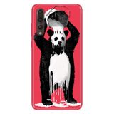 Senada Huawei P20 Pro İle Uyumlu Kılıf Desenli Baskılı Silikon Panda Kingo