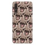 Senada Huawei P20 Pro İle Uyumlu Kılıf Desenli Baskılı Silikon Pug Pug Köpek