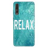 Senada Huawei P20 Pro İle Uyumlu Kılıf Desenli Baskılı Silikon Relax Mermer