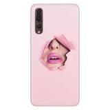 Senada Huawei P20 Pro İle Uyumlu Kılıf Desenli Baskılı Silikon Saklı Aşk