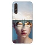 Senada Huawei P20 Pro İle Uyumlu Kılıf Desenli Baskılı Silikon Sanatsal