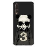 Senada Huawei P20 Pro İle Uyumlu Kılıf Desenli Baskılı Silikon Skull Panda