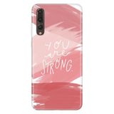 Senada Huawei P20 Pro İle Uyumlu Kılıf Desenli Baskılı Silikon You Are Strong