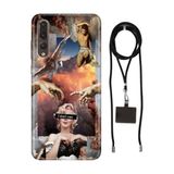 Senada Huawei P20 Pro ile Uyumlu Kılıf Dont Care Silikon İpli Boyun Askı Aparatı
